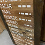 Phonetic Alphabet / Morse Code / Military Alphabet Wall Hanging
