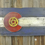 Colorado Flag with Bike Gear