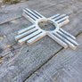 3D Grey New Mexico Flag