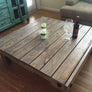 Reclaimed Pallet Wood Coffee Table