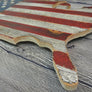 USA Flag on US Map