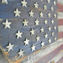USA Flag on US Map