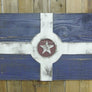Indianapolis Reclaimed Wood Flag