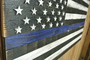 Thin Blue Line USA Flag