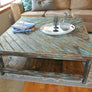 Chevron Wood Coffee Table