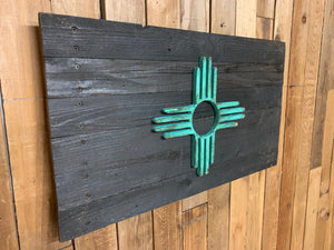 New Mexico Flag Teal