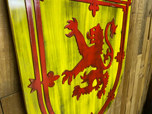 Scottish Rampart Lion Coat of Arms