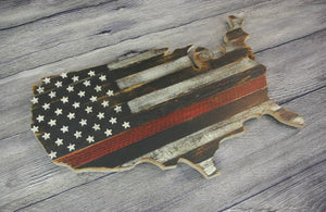 Thin Red Line US Cutout