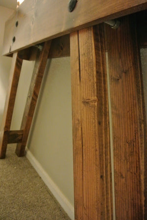 Custom Seamless Wooden Hallway Table